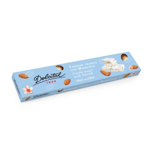 [2223] Dolcital - Torrone Friabile Mandorle 130 g 