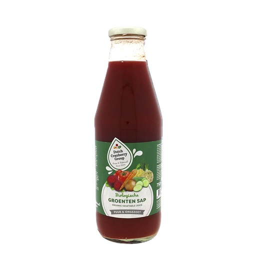[9092] Dutch Cranberry Group - Groentesap 750 ml - BIO    