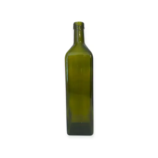 [5479] Glaswerk - fles maraska groen 1000 ml    