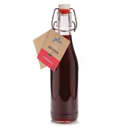 [1828] JanBax - Rodekersen siroop weck 350 ml    