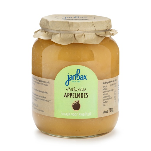 [4060] JanBax - appelmoes goudreinet&elstar 720 g     