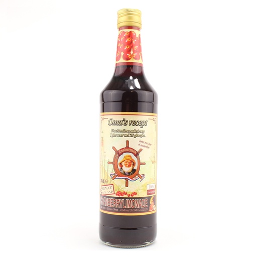 [1834] JanBax - oma`s limonade cranberry 70 cl    