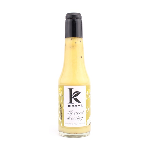 [2703] Kiooms - nat mosterd dressing 250 ml    
