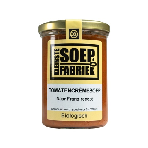 [3930] Kleinstesoepfabriek - Tomatencrèmesoep 400 ml - BIO    