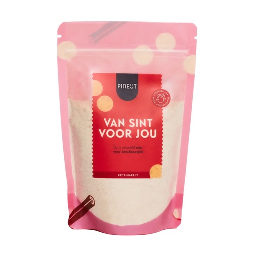 [12338] Pineut - Cake&Cookies - Sint Kruidnoten Mix Pouch 243 g