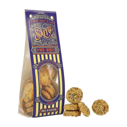 [1613] Salto - Cheese en wasabi 90g