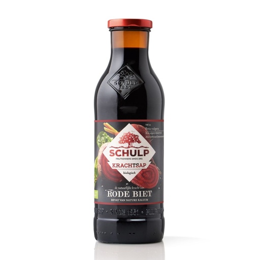 [1942] Schulp - Krachtsap Rode Biet 750ml - BIO   