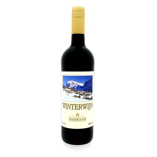 [1698] Siebrand - Gluhwein blauw goud 75 cl    