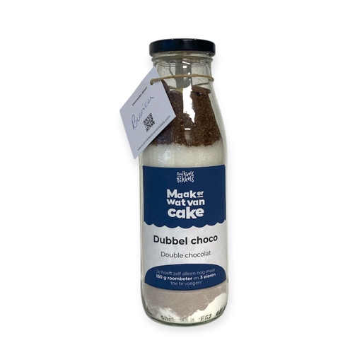 [38119] Smikkels van Bikkels - Dubbel Choco Cake 400 g     