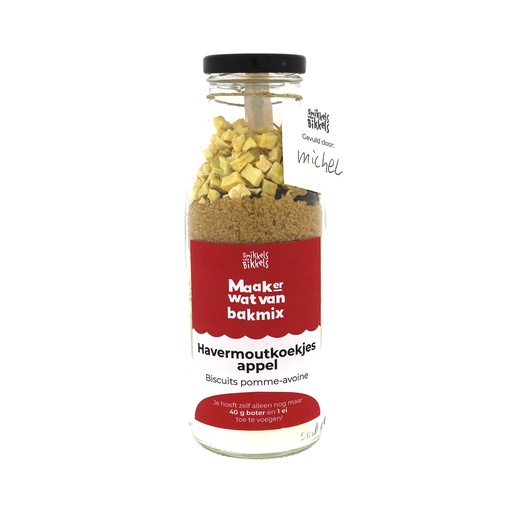 [38120] Smikkels van Bikkels - Havermoutkoekjes appel-choc299g       