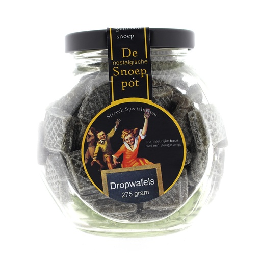 [22200] Streeck - Dropwafels pot 275 gr POT    