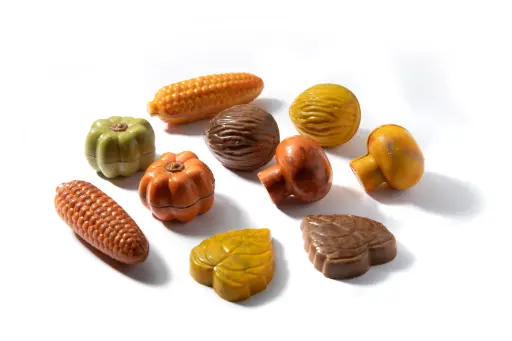 [11934] The Finest in Chocolate - Bakje Herfstassorti 175g      
