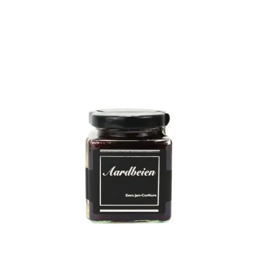 [7119] Theo van Woerkom - Confiture Aardbei Vierkant 245 g
