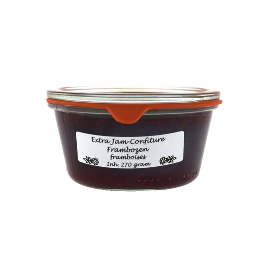 [7157] Theo van Woerkom - Extra Jam-Confit. Framboos 270 g     