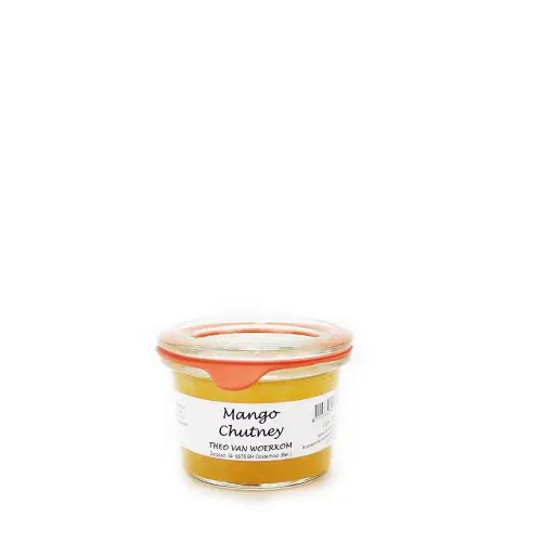 [7144] Theo van Woerkom - Mini Weckpotje Mango Chutney 80g    
