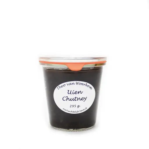 [7145] Theo van Woerkom - Weckpot Uien Chutney 295 g     