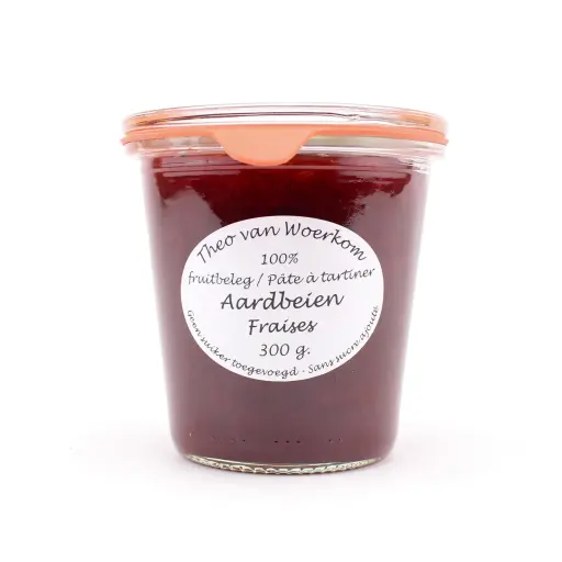 [5030] Theo van Woerkom - aardbeien light 300 gr     