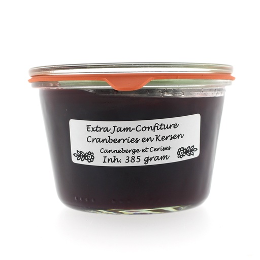 [5026] Theo van Woerkom - cranberries&kersen 385 gr      