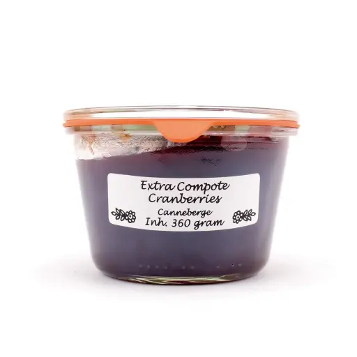 [5021] Theo van Woerkom - cranberry compote 360 gr     