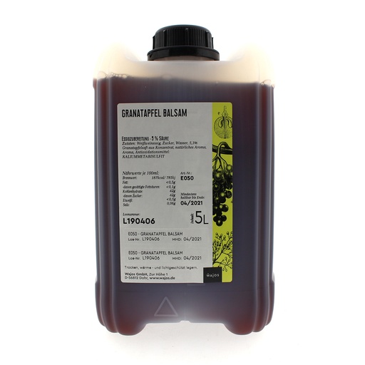 [5315] Wajos - Balsamicoazijn Granaatappel 5 L