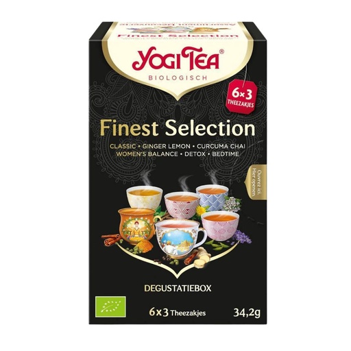 [7542] Yogi Tea - Finest Selection NL-FR18TB BIO    