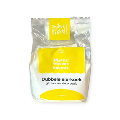 [38158] Smikkels van Bikkels -  Dubbele Eierkoek Met Room 400 g