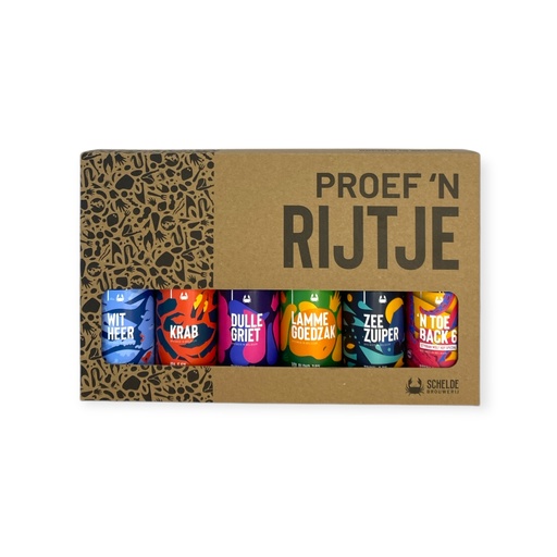 [3773] Scheldebrouwerij - Proef 'n Rijtje 6 x 330 ml