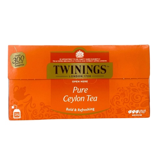 [61271] Twinings - Pure Ceylon Tea 25st