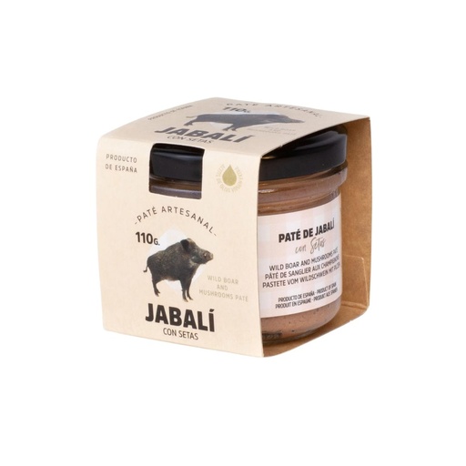 [1754] Don Gastronom -  Wildzwijn met paddenstoel paté 110 g