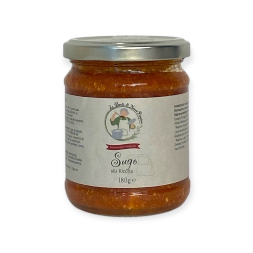 [13205] Di Nonna Pippina - Sugo alla Ricotta 180 g