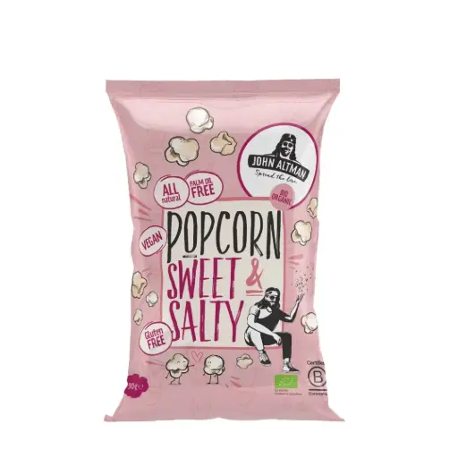 [4263] John Altman - Popcorn Sweet & Salty 90 g BIO