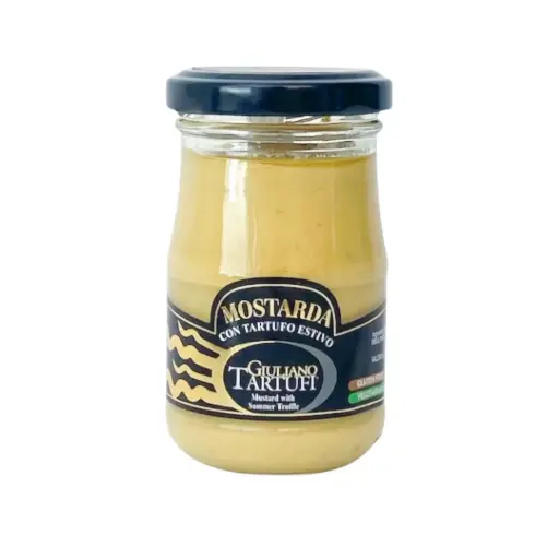 [131344] Giuliano Tartufi - Mosterd met Zomertruffel 90 g