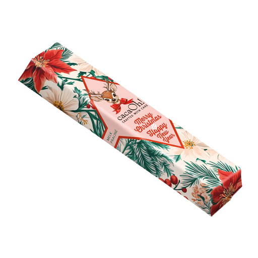 [16151] CacaOh! - Reep Kerst Melk Praliné 45g