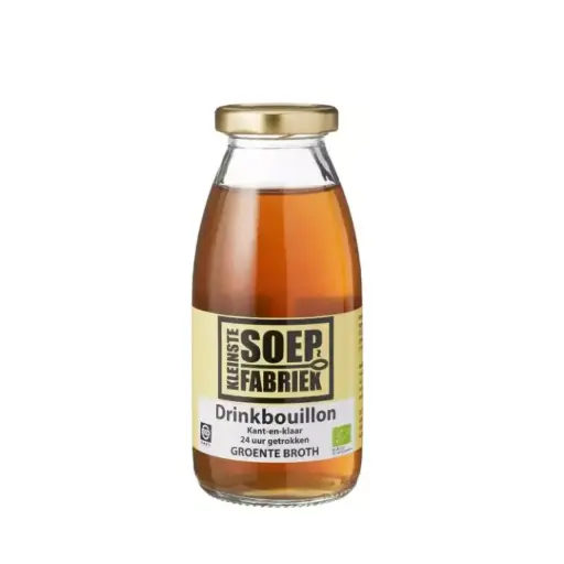 [3967] Kleinstesoepfabriek - Drinkbouillon Groente BIO 245 ml