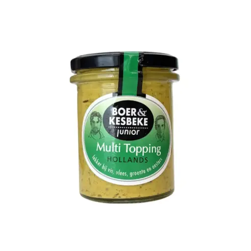 [46007] Kesbeke - Camiel & Jimmie - Multi Topping Hollands 212 ml