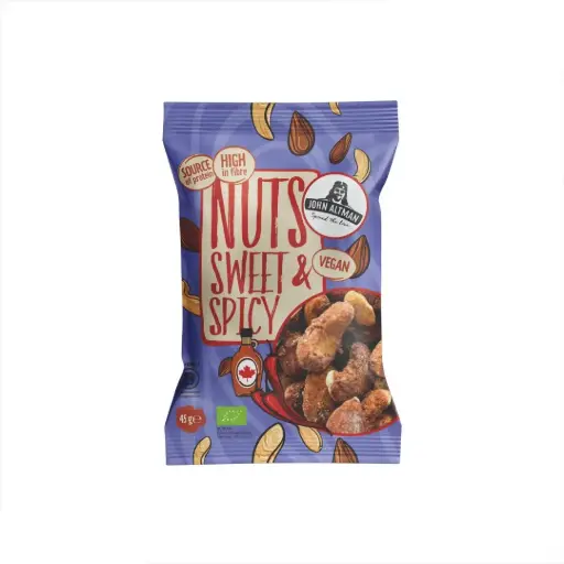 [4267] John Altman - Mixed nuts maple & chilli 45g - BIO