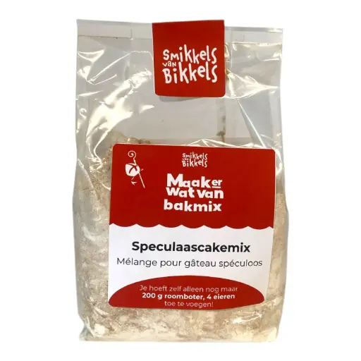 [38164] Smikkels van Bikkels -  Speculaas cakemix 400 g