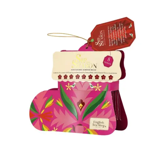 [99643] English Tea Shop - Santa's Stockings Pink 8tb BIO