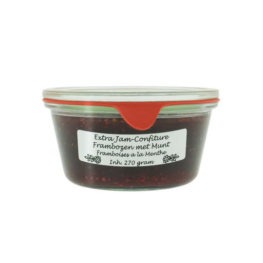 [5157] Theo van Woerkom - Extra Jam-Confiture Brambozen met Munt 270 g