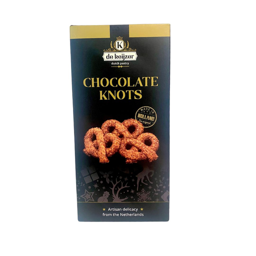 [6477] De Keijzer - Krakelingen chocolade150 g