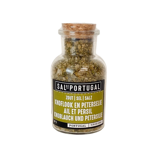 [9867] Sal de Portugal - Zeezout met Knoflook & Peterselie 150 g 