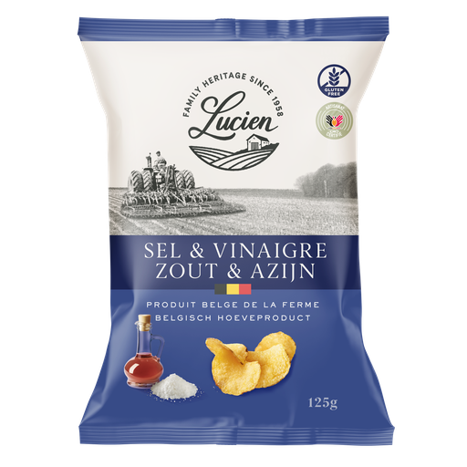 [3252] Lucien - Classic Salt & Vinegar 125 g