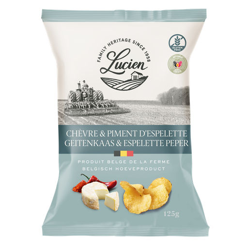 [3251] Lucien - Classic Goat cheese & Espelette Pepper 125 g