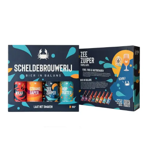 [3775] Scheldebrouwerij - Giftpack Bier in Balans 4x330ml