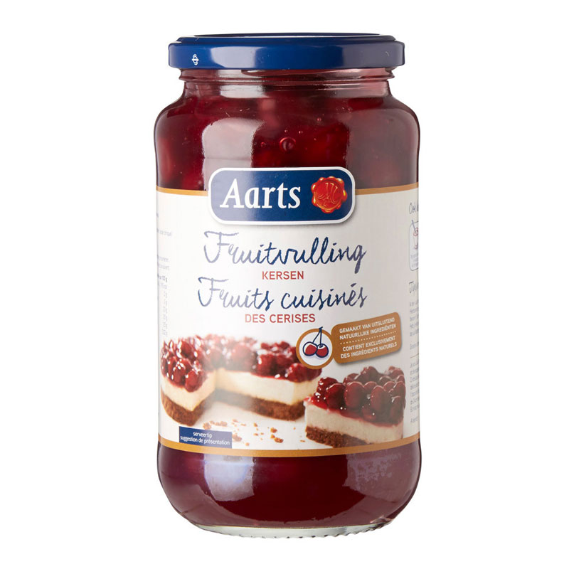 Aarts - Fruitvulling Kersen 580 ml     