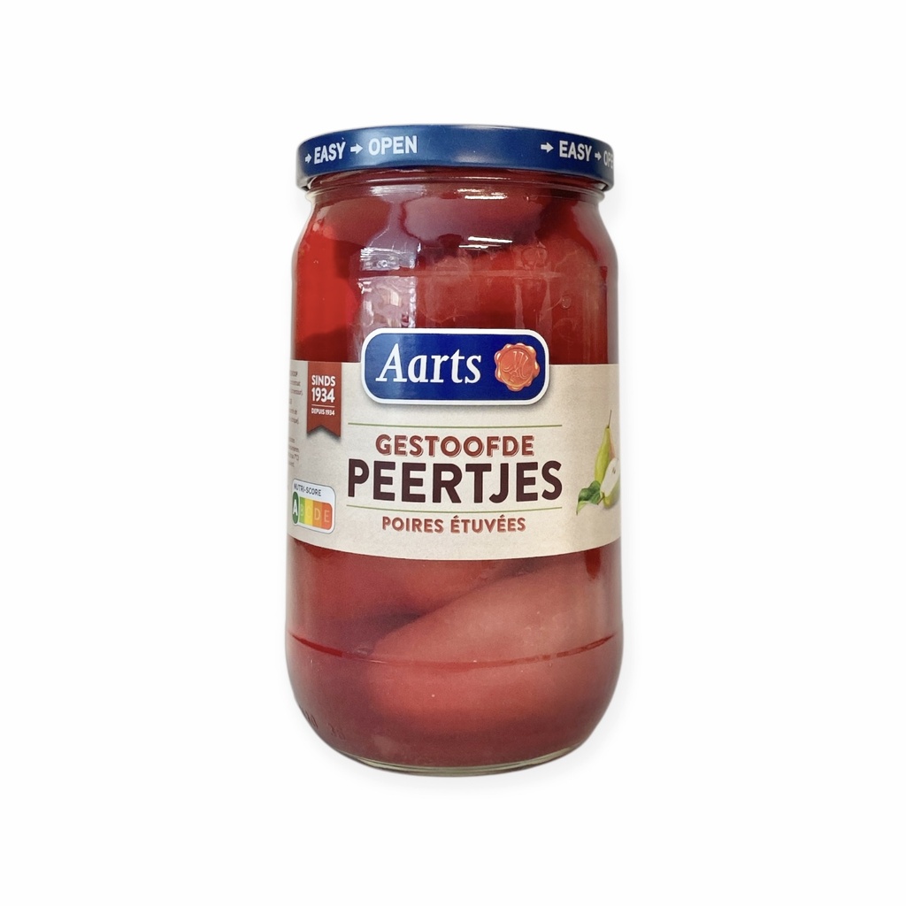 Aarts - Gestoofde peren rood 700g     