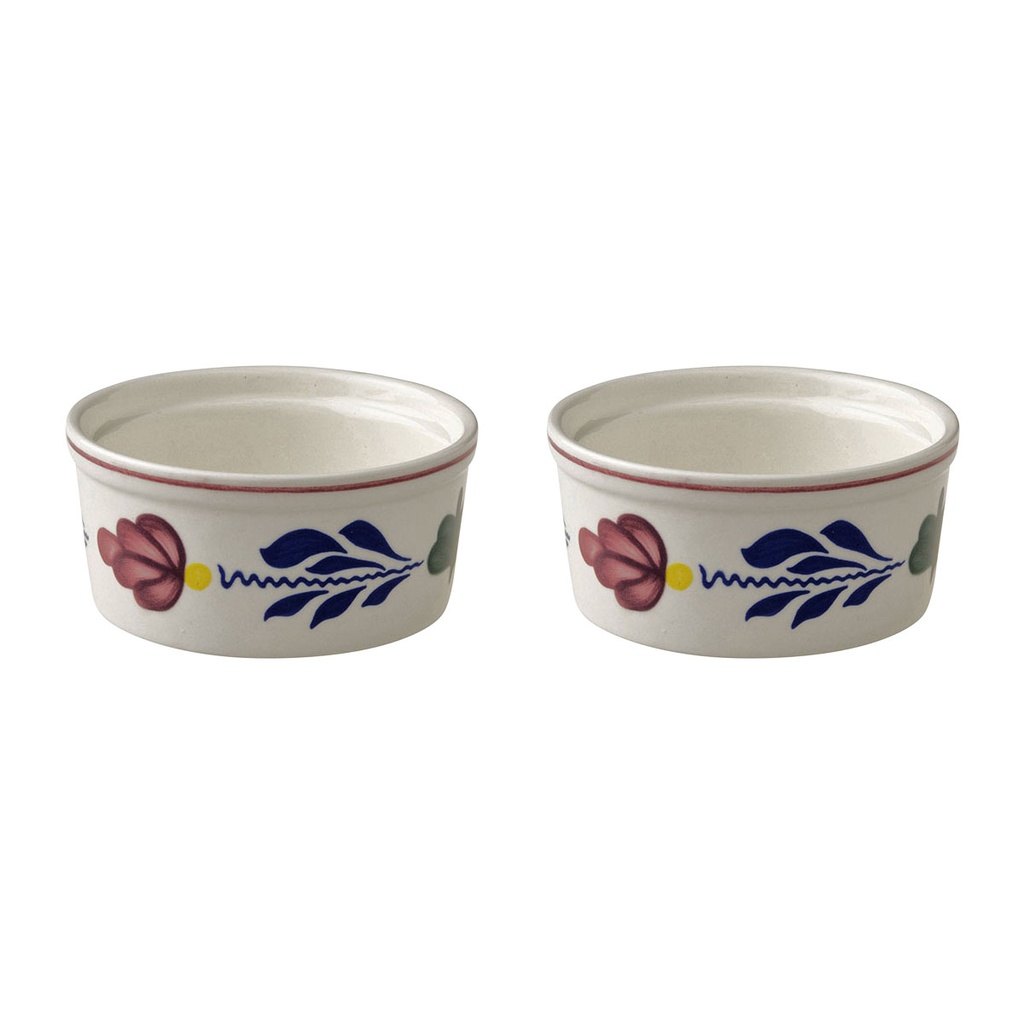 Boerenbont - Set 2 mini schaaltjes 9,5 cm    