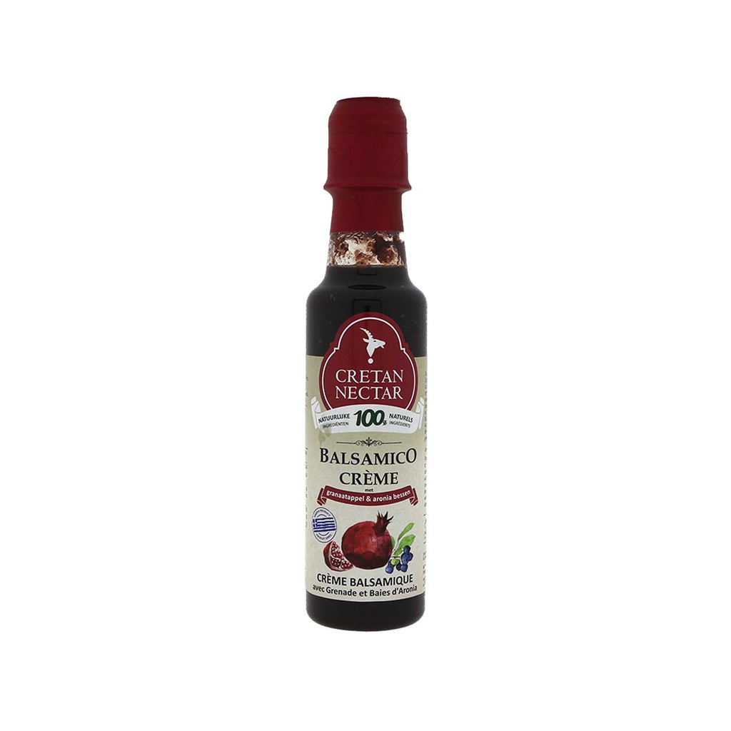 Cretan Nectar - Crema Balsamico Granaatappel & Aronia 250 ml    