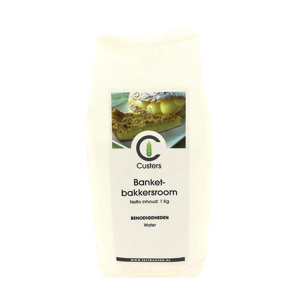 Custers - Banketbakkersroom 1000 gr      