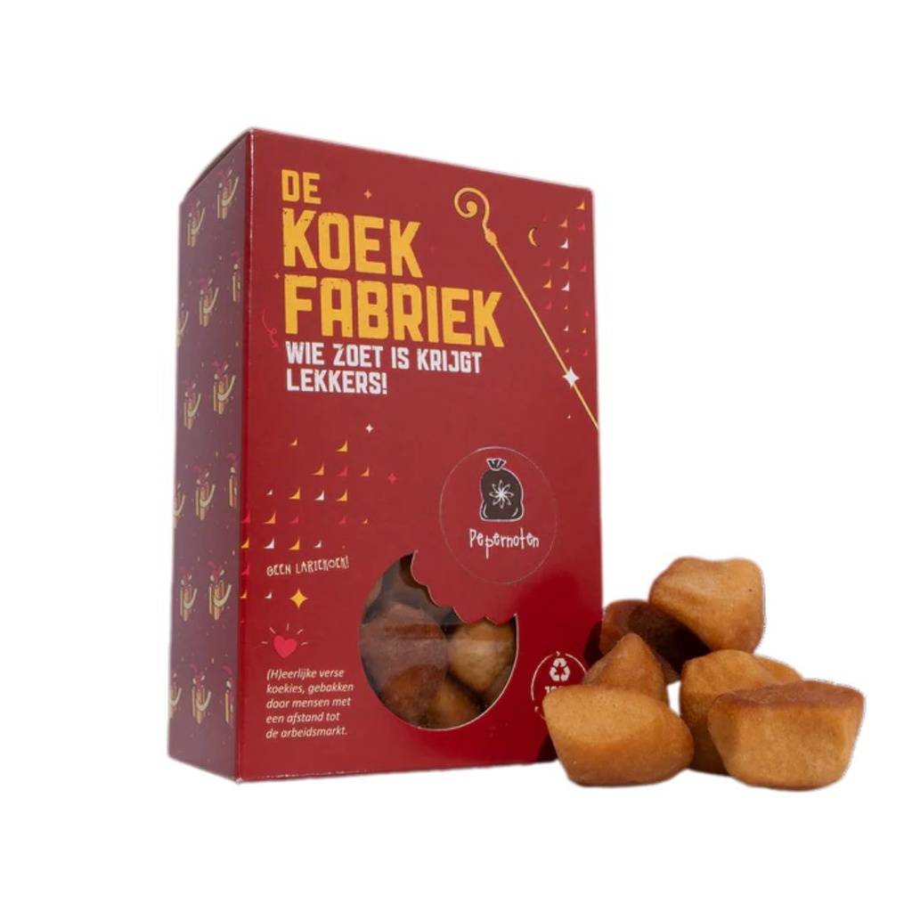 De Koekfabriek - Sint pepernoten 80 g      